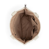 The Sak Casual Classics Tote - Hand Crochet - Natural With Silver