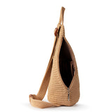The Sak Geo Sling Backpack - Hand Crochet - Bamboo