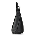 The Sak Geo Sling Backpack - Leather - Black