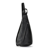 The Sak Geo Sling Backpack - Leather - Black
