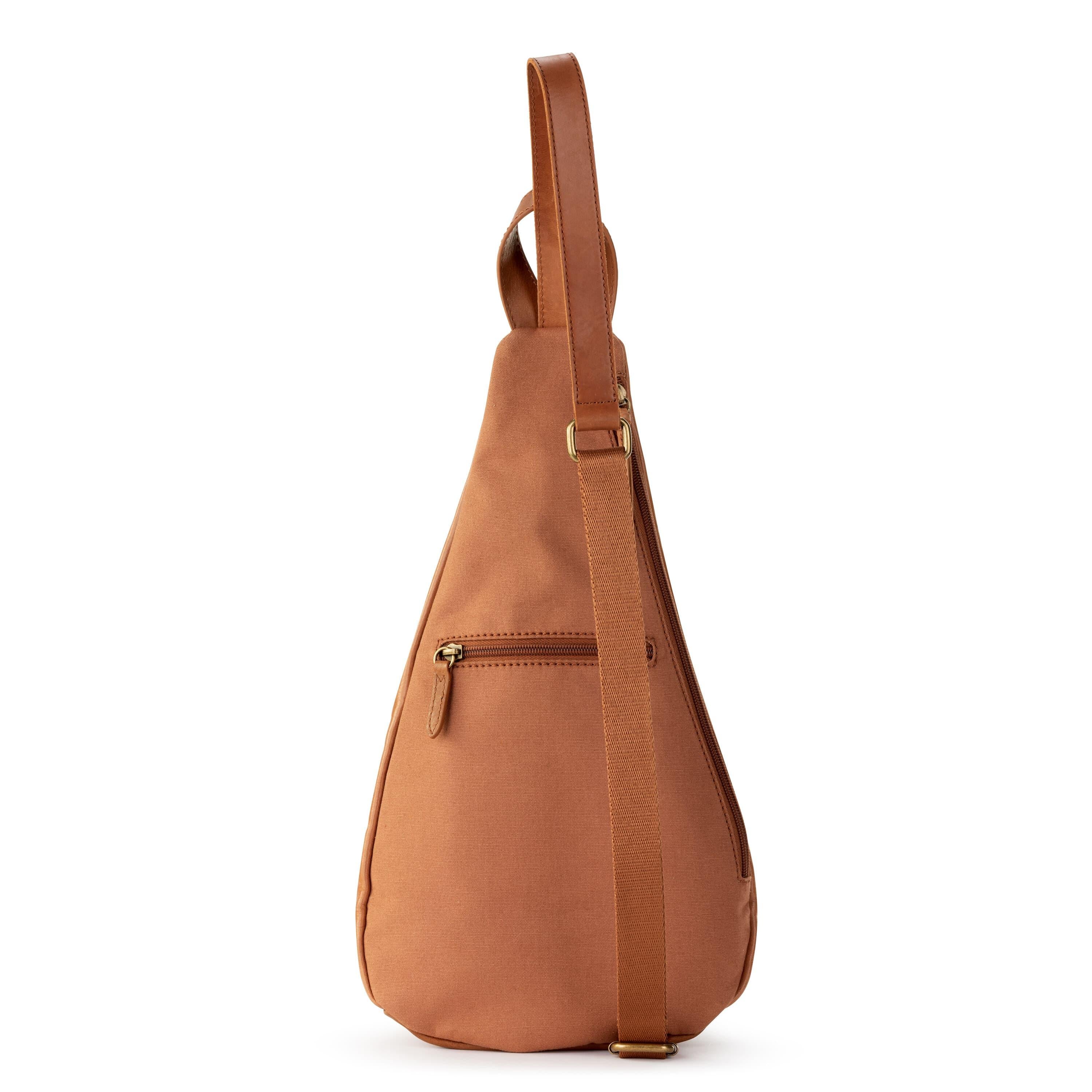 The Sak Geo Sling Backpack - Leather - Tobacco