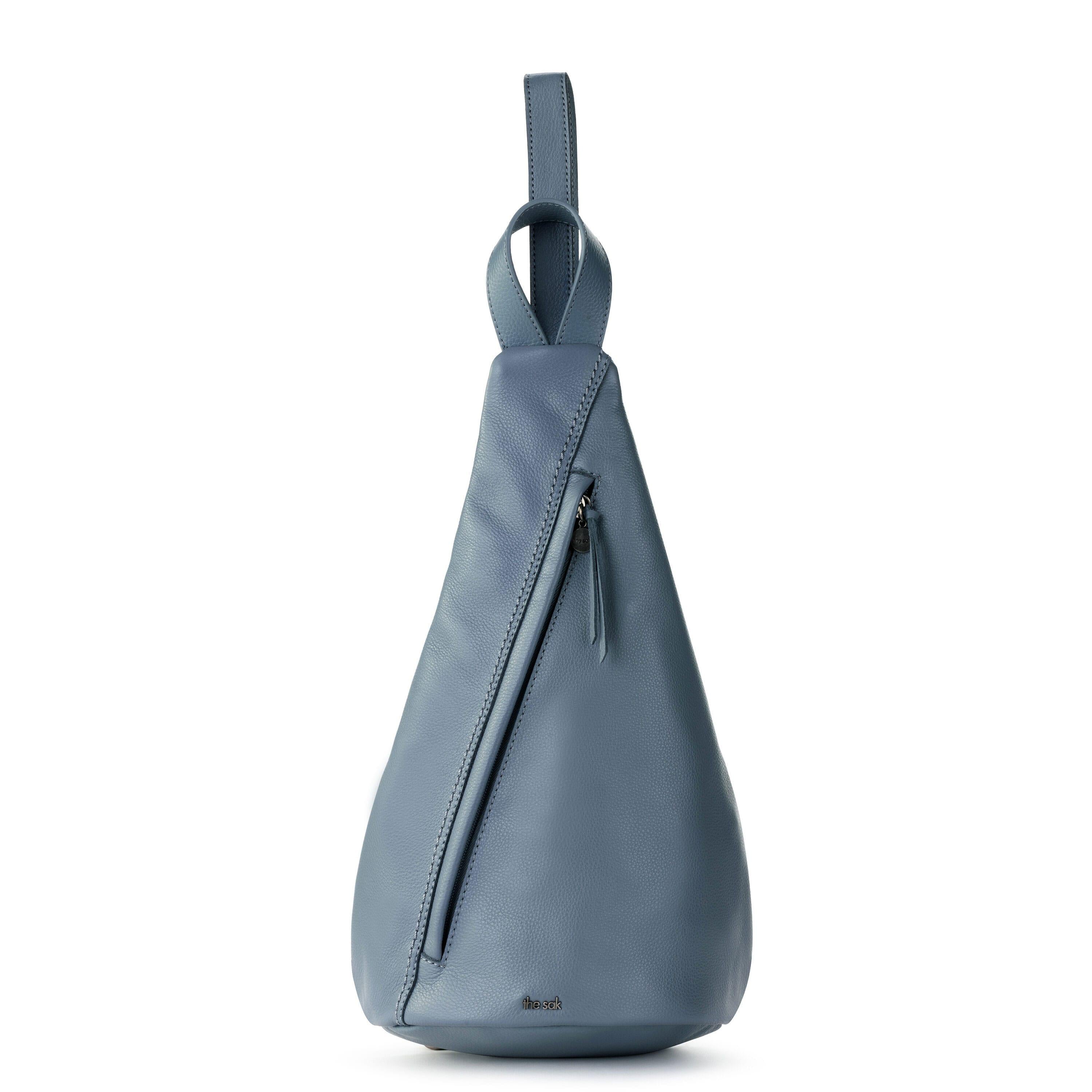 The Sak Geo Sling Backpack - Leather - Maritime