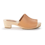 The Sak Ella Clog Sandal - Leather - Natural Vachetta
