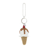 The Sak Yarnicharmz Dangle - Hand Crochet - Vanilla