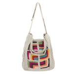 The Sak Lanie Market Tote - Hand Crochet - Multi Geo