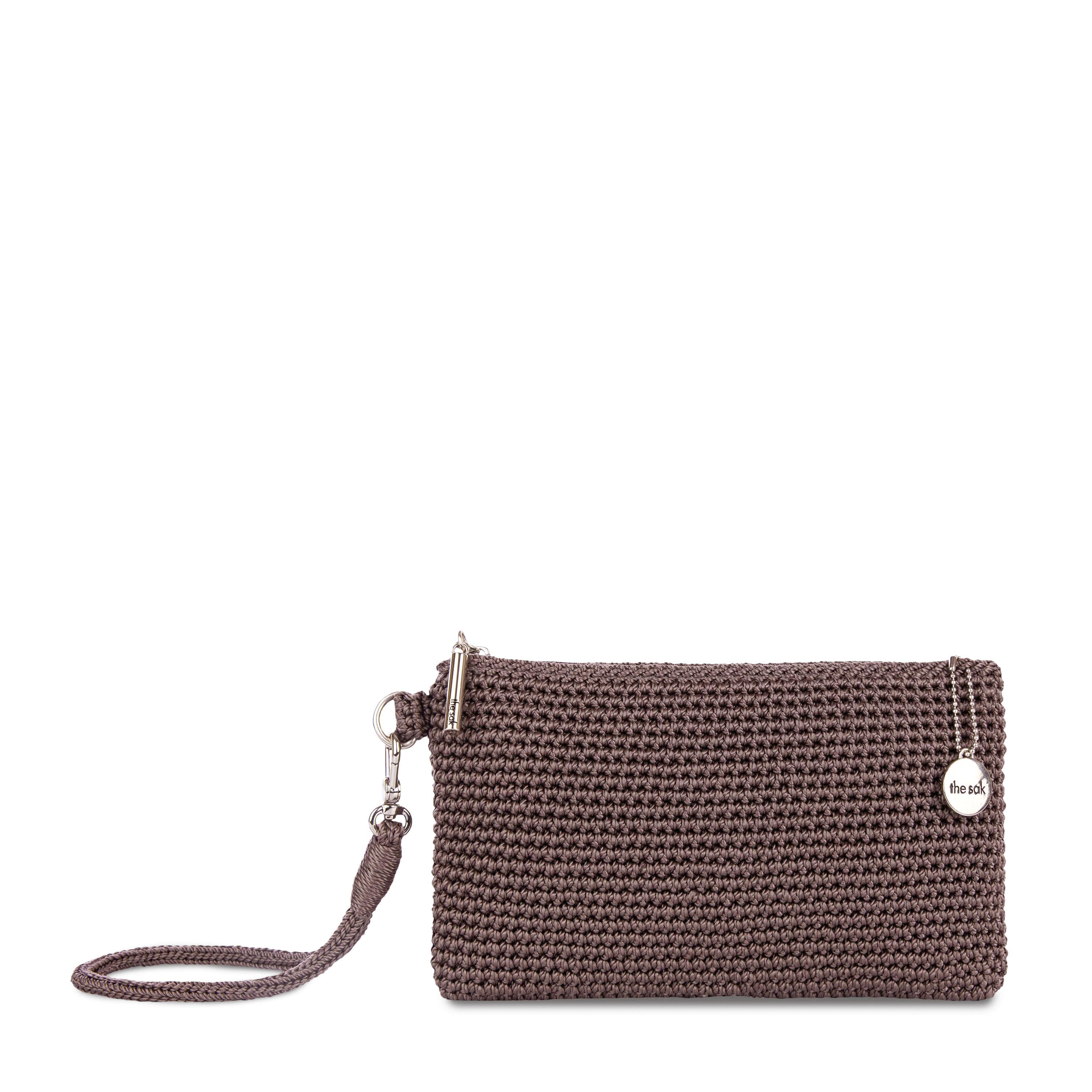 The Sak Vita Wristlet - Hand Crochet - Mushroom