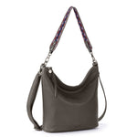 The Sak Jasmine Bucket Crossbody - Leather - Slate