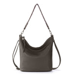 The Sak Jasmine Bucket Crossbody - Leather - Slate
