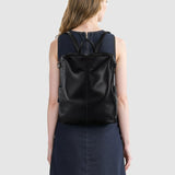 The Sak Los Feliz Backpack - Leather - Black