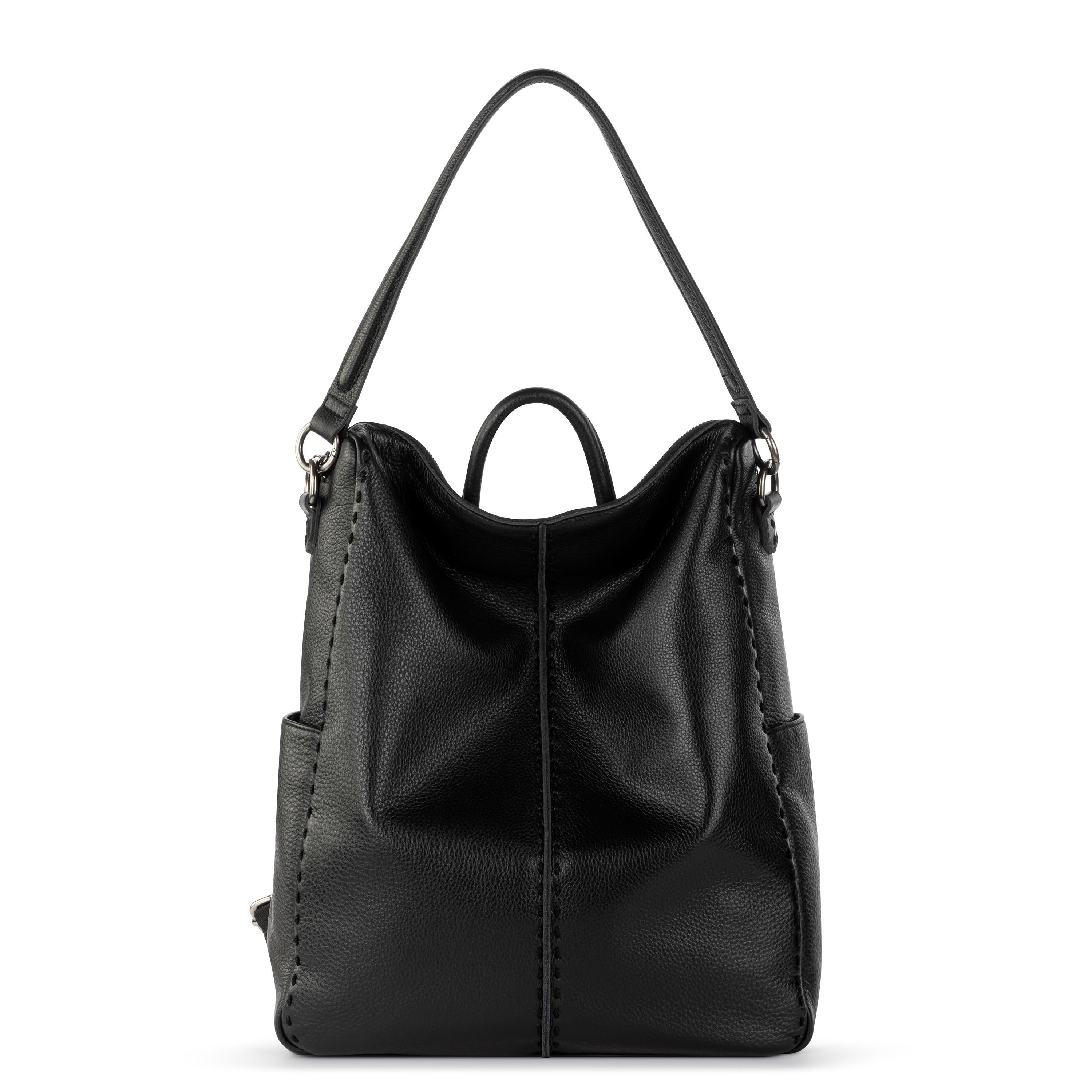 The Sak Los Feliz Backpack - Leather - Black