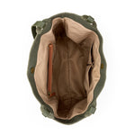 The Sak Los Feliz Tall Tote - Leather - Moss Suede