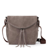 The Sak Silverlake Flap Crossbody - Leather - Mushroom Suede