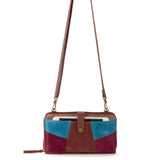 The Sak Iris Smartphone Wallet - Leather - Suede Multi Patch