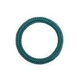 The Sak Finch Bangle - Hand Crochet - Azure