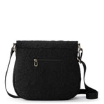 Sakroots Foldover Crossbody - EcoTwill - Black Spirit Desert Quilted
