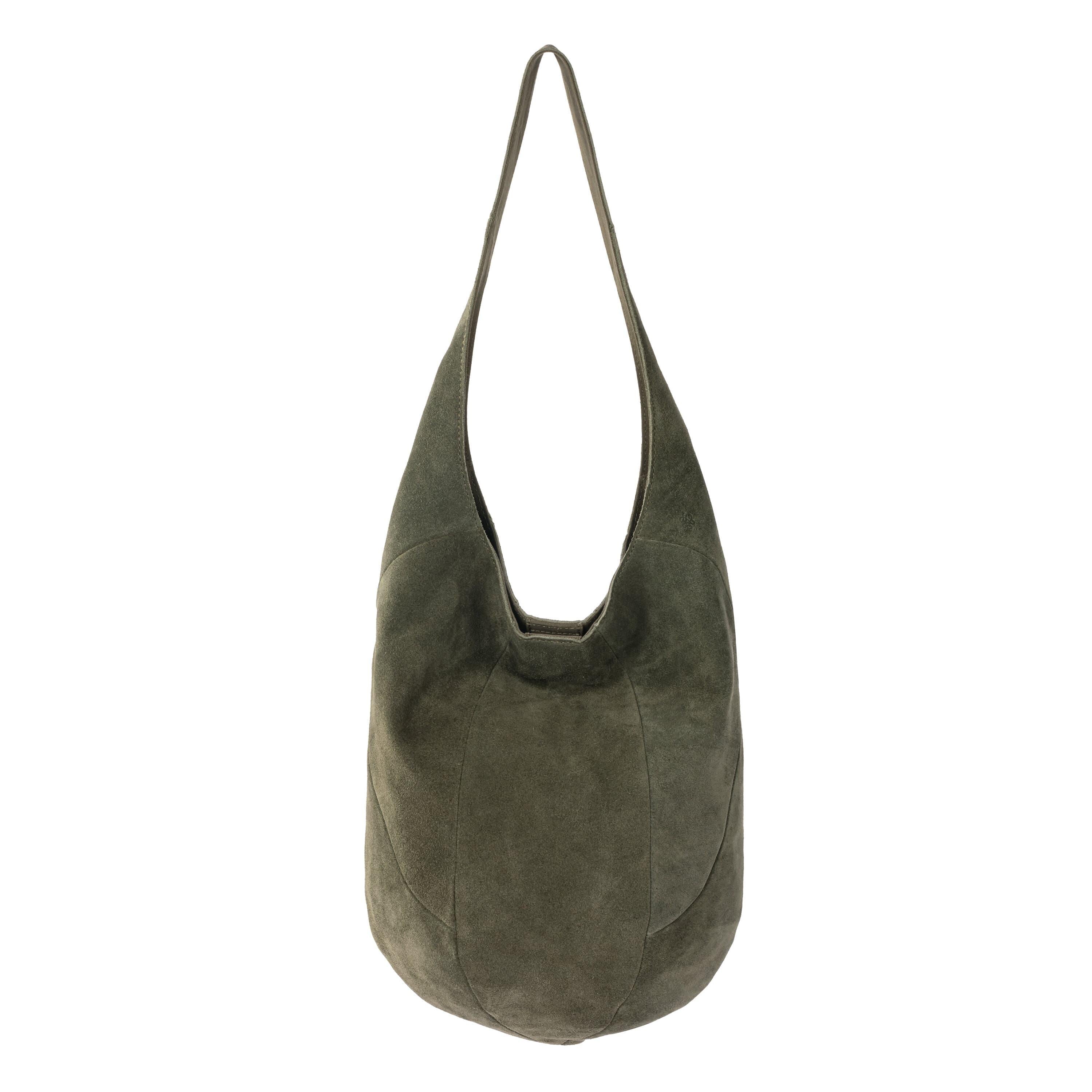 The Sak 120 Hobo - Leather - Moss Suede