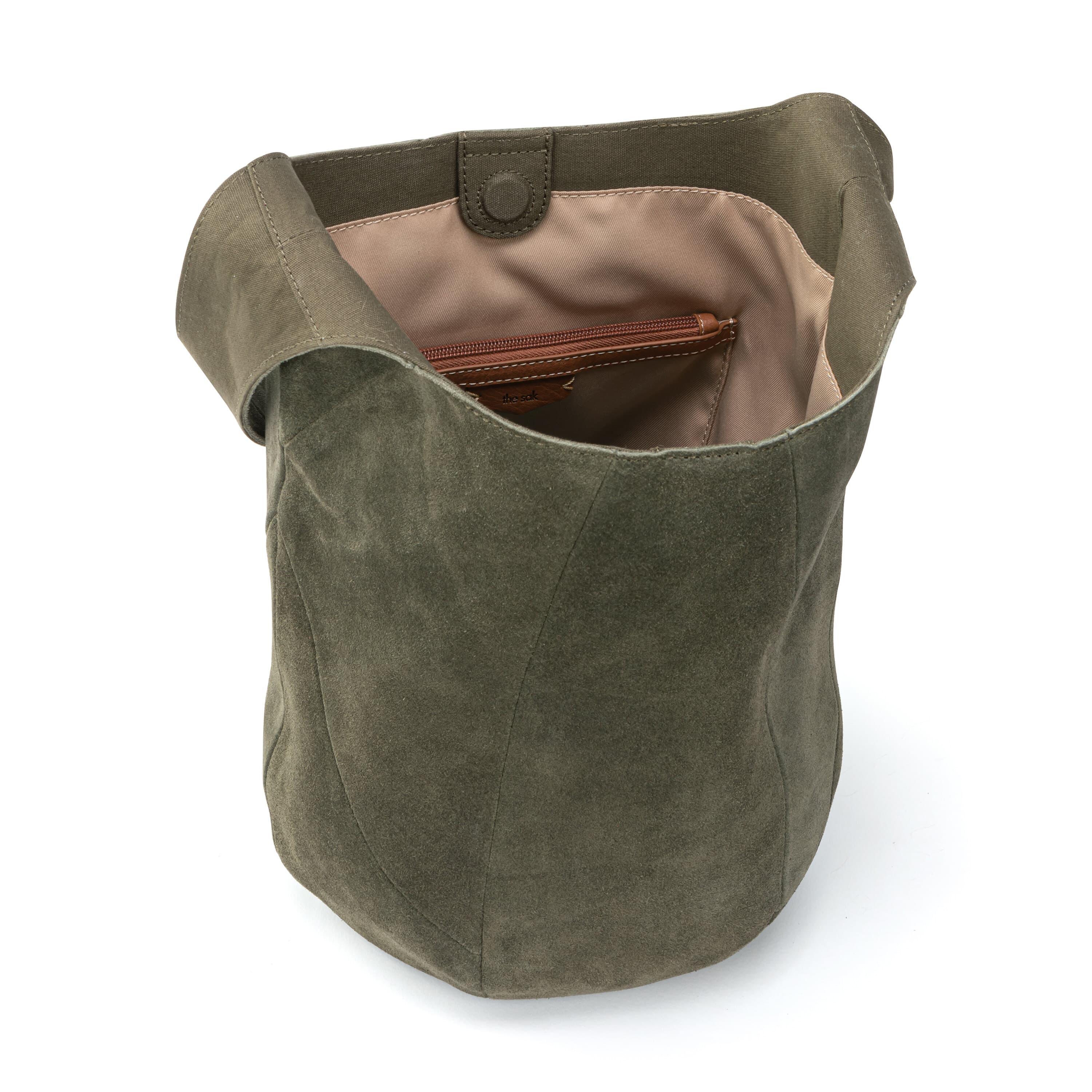 The Sak 120 Hobo - Leather - Moss Suede