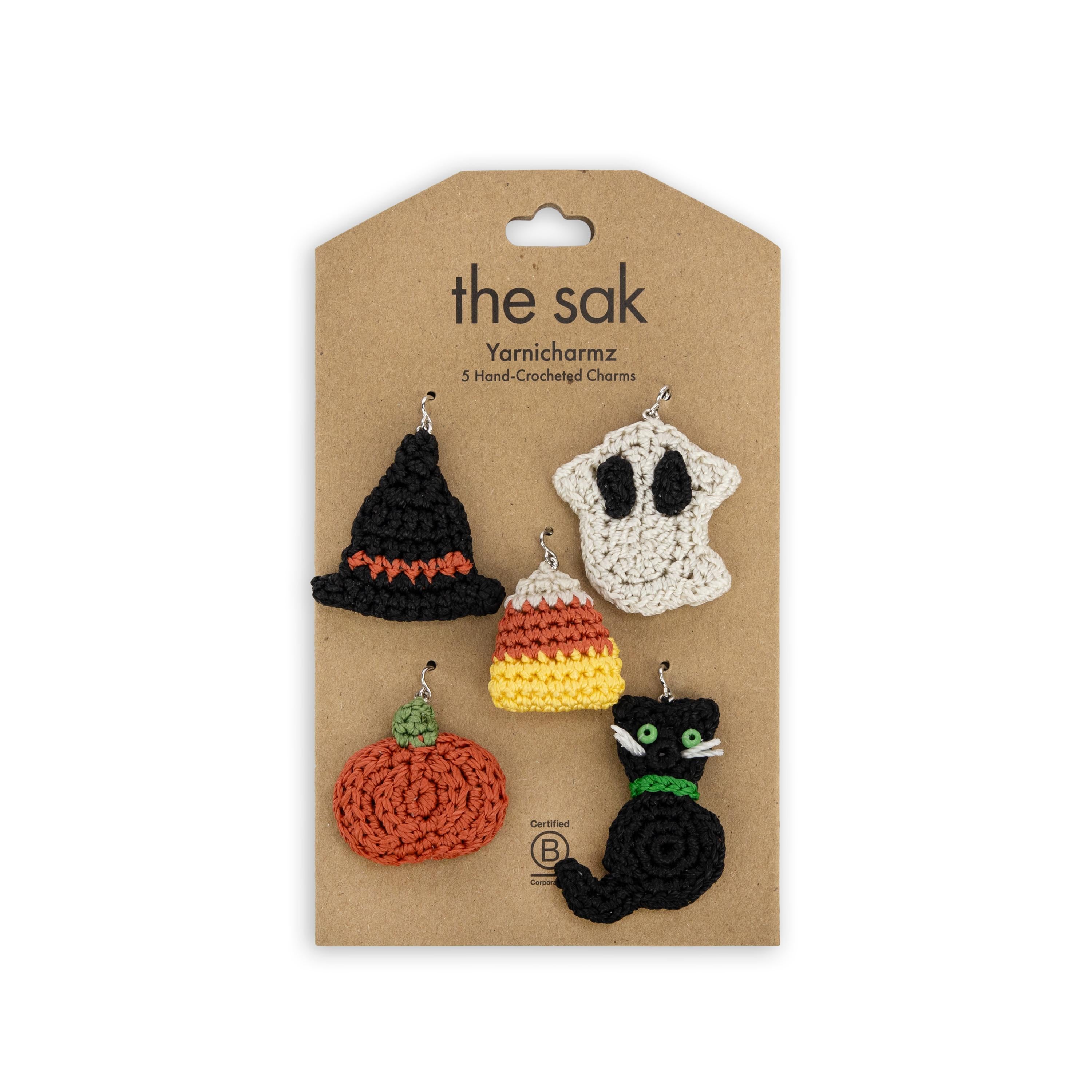 The Sak Yarnicharmz 5 Pack - Hand Crochet - Halloween