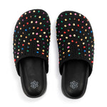 The Sak Bolinas Clog - Hand Crochet - Black Multi Beads