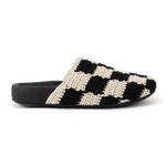 The Sak Bolinas Clog - Kids - Hand Crochet - Black Check
