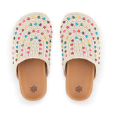 The Sak Bolinas Clog - Kids - Hand Crochet - Ecru Multi Beads