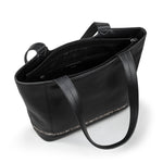 The Sak De Young Tote - Leather - Black Snake Block