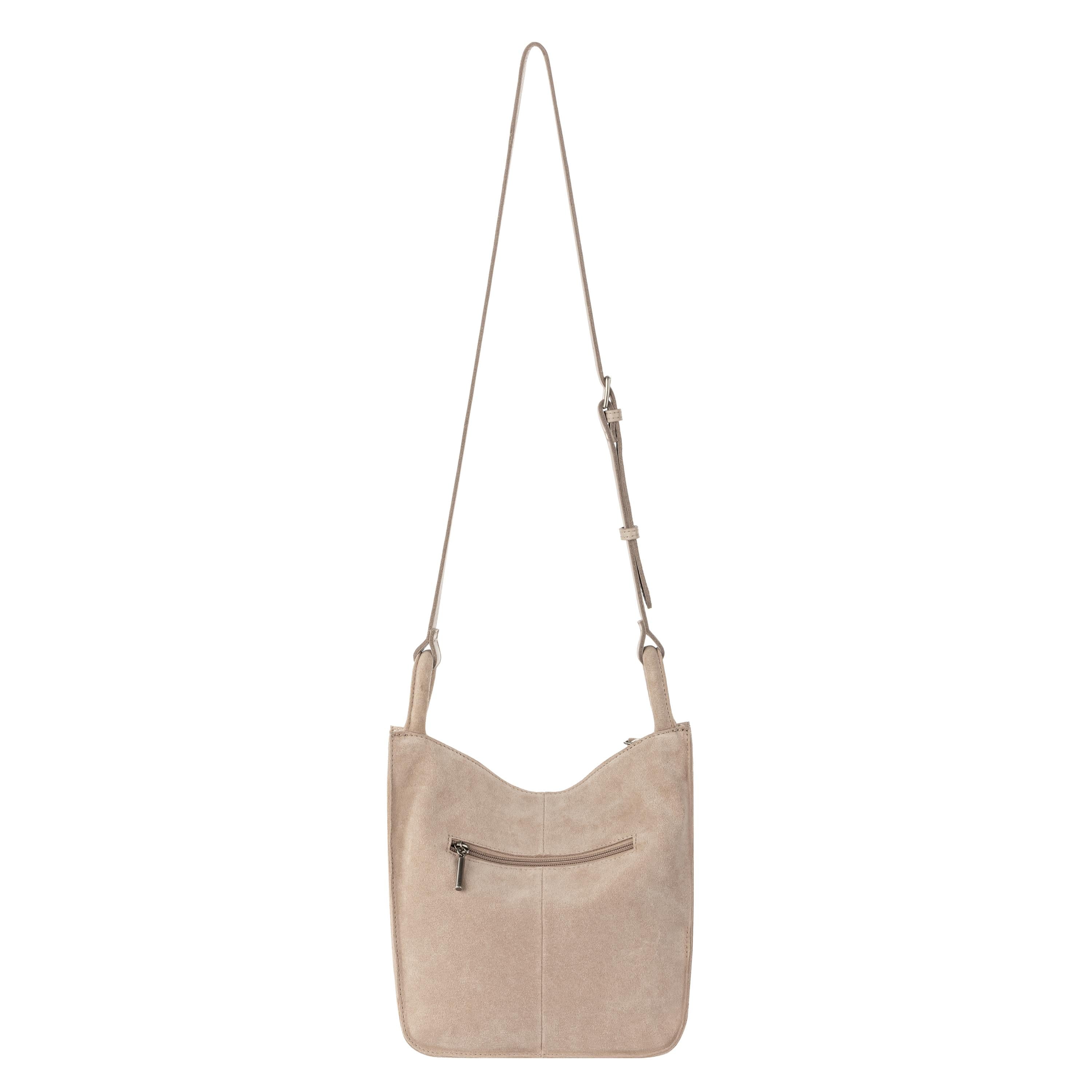 The Sak Los Feliz Crossbody - Leather - Sand Suede