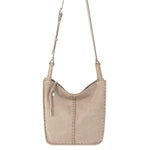 The Sak Los Feliz Crossbody - Leather - Sand Suede