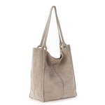 The Sak Los Feliz Tall Tote - Leather - Sand Suede