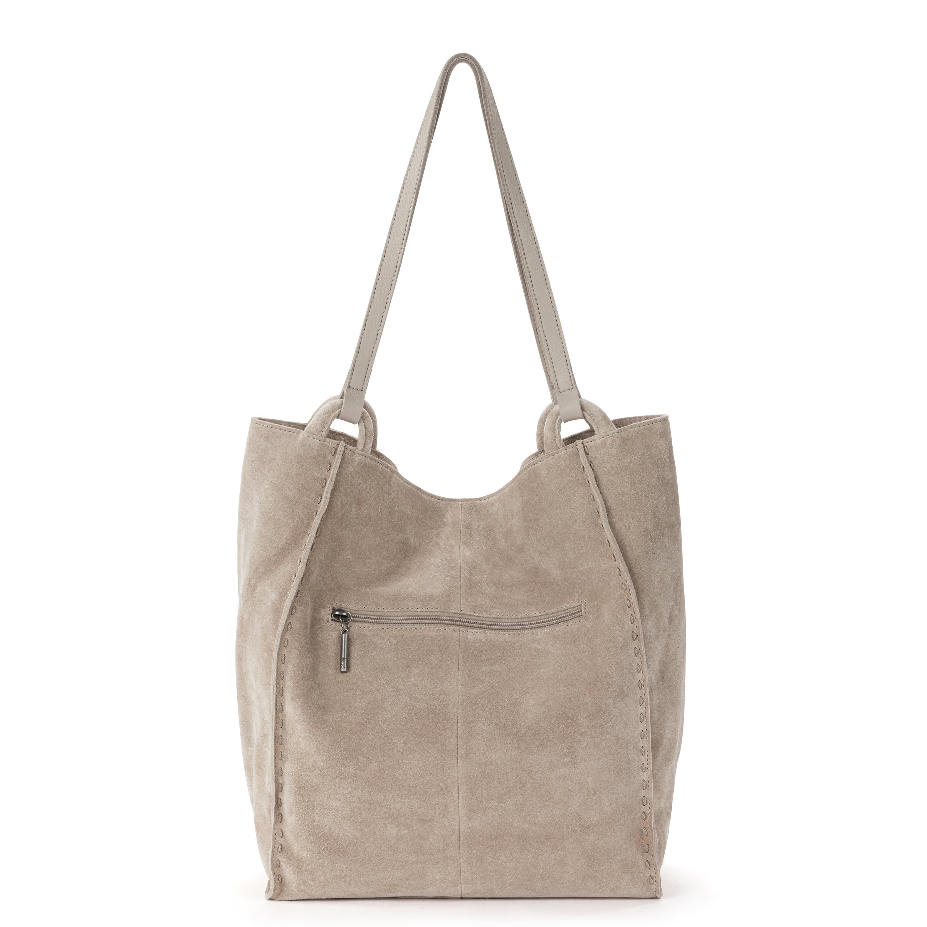 The Sak Los Feliz Tall Tote - Leather - Sand Suede