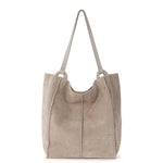 The Sak Los Feliz Tall Tote - Leather - Sand Suede