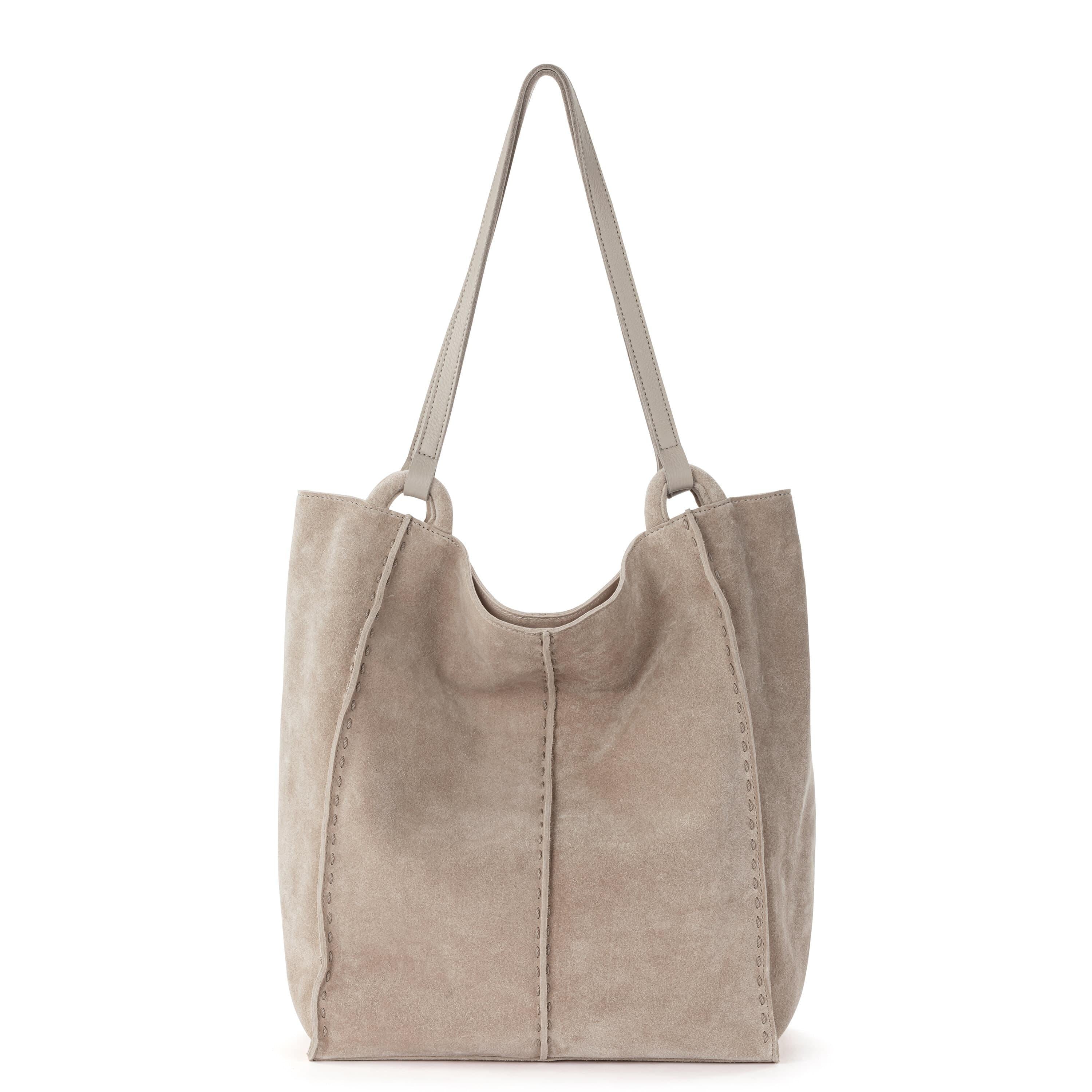 The Sak Los Feliz Tall Tote - Leather - Sand Suede
