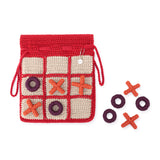 The Sak Brixton Tic-Tac-Toe Set - Hand Crochet - Rainbow