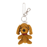 The Sak Yarnicharmz Dangle - Hand Crochet - Golden Labradoodle