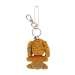 The Sak Yarnicharmz Dangle - Hand Crochet - Golden Labradoodle