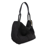 The Sak Los Feliz Large Tote - Hand Crochet - Black