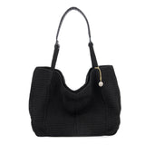 The Sak Los Feliz Large Tote - Hand Crochet - Black
