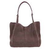 The Sak Los Feliz Large Tote - Hand Crochet - Mushroom