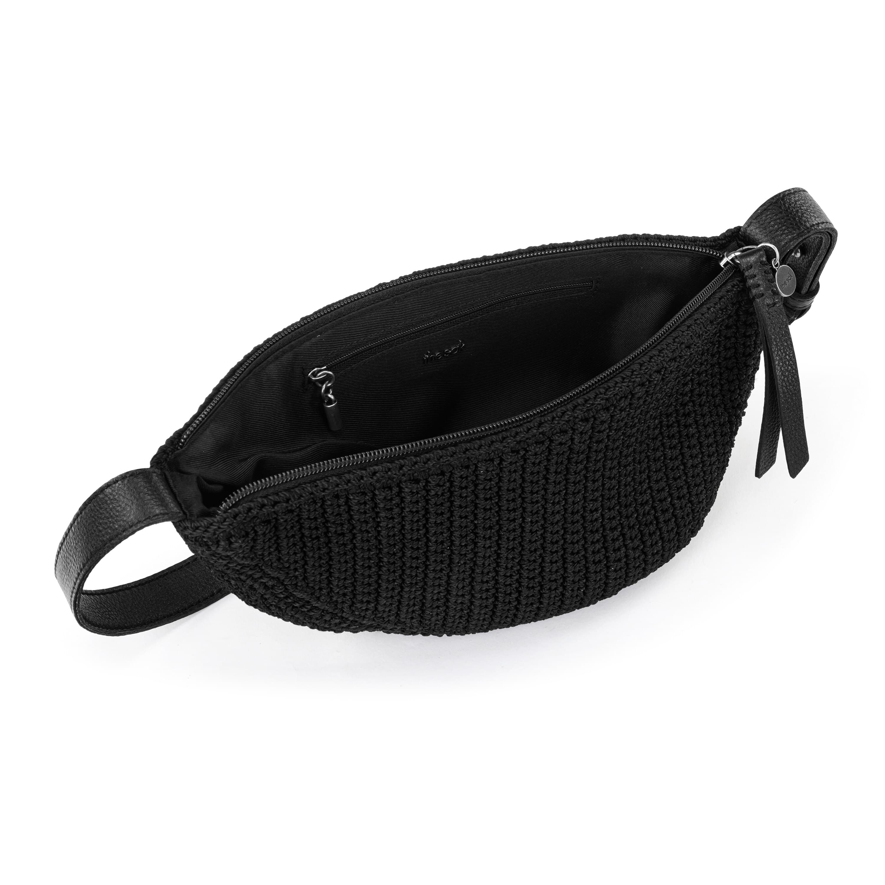 The Sak Tess Sling - Hand Crochet - Black