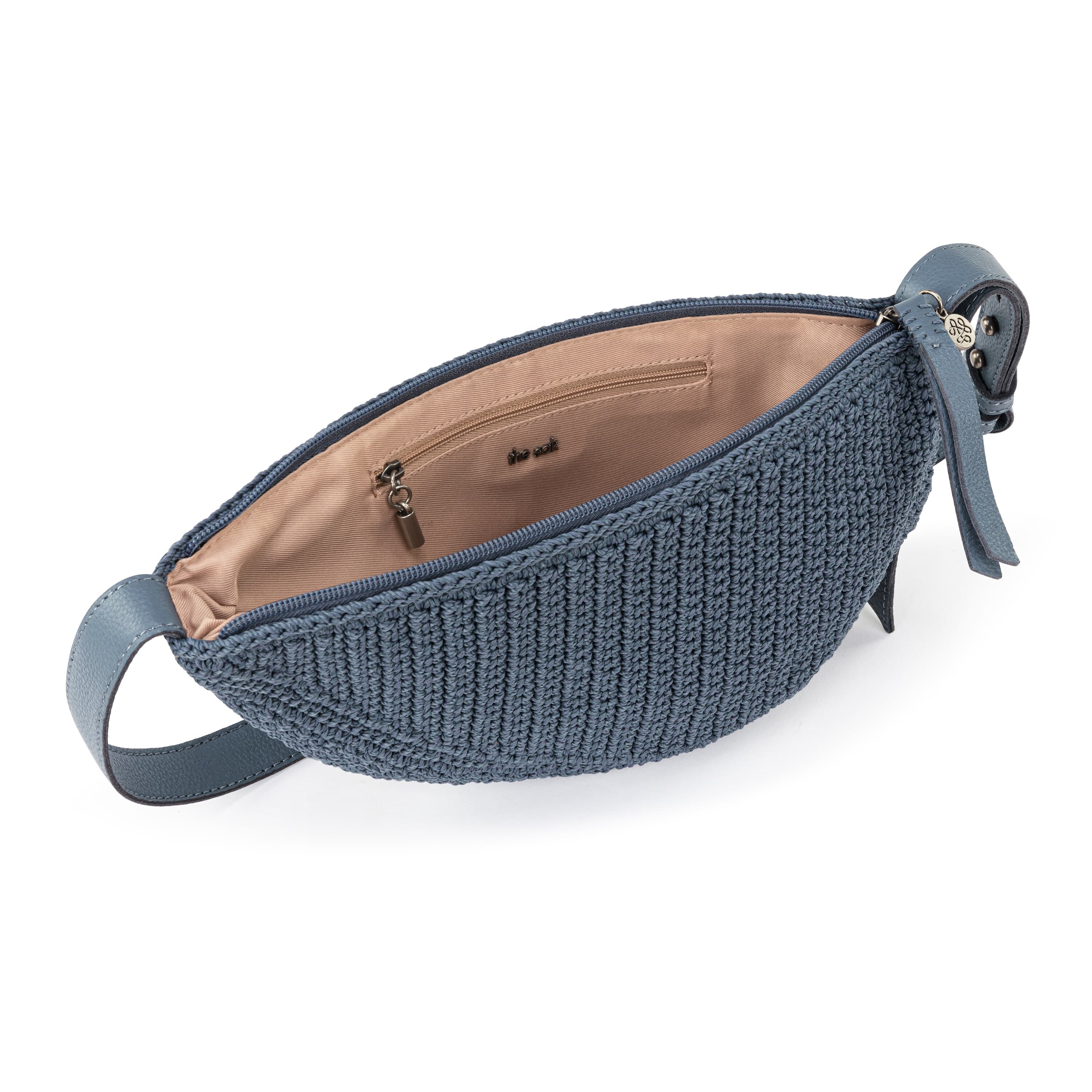 The Sak Tess Sling - Hand Crochet - Maritime