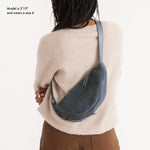 The Sak Tess Sling - Hand Crochet - Maritime