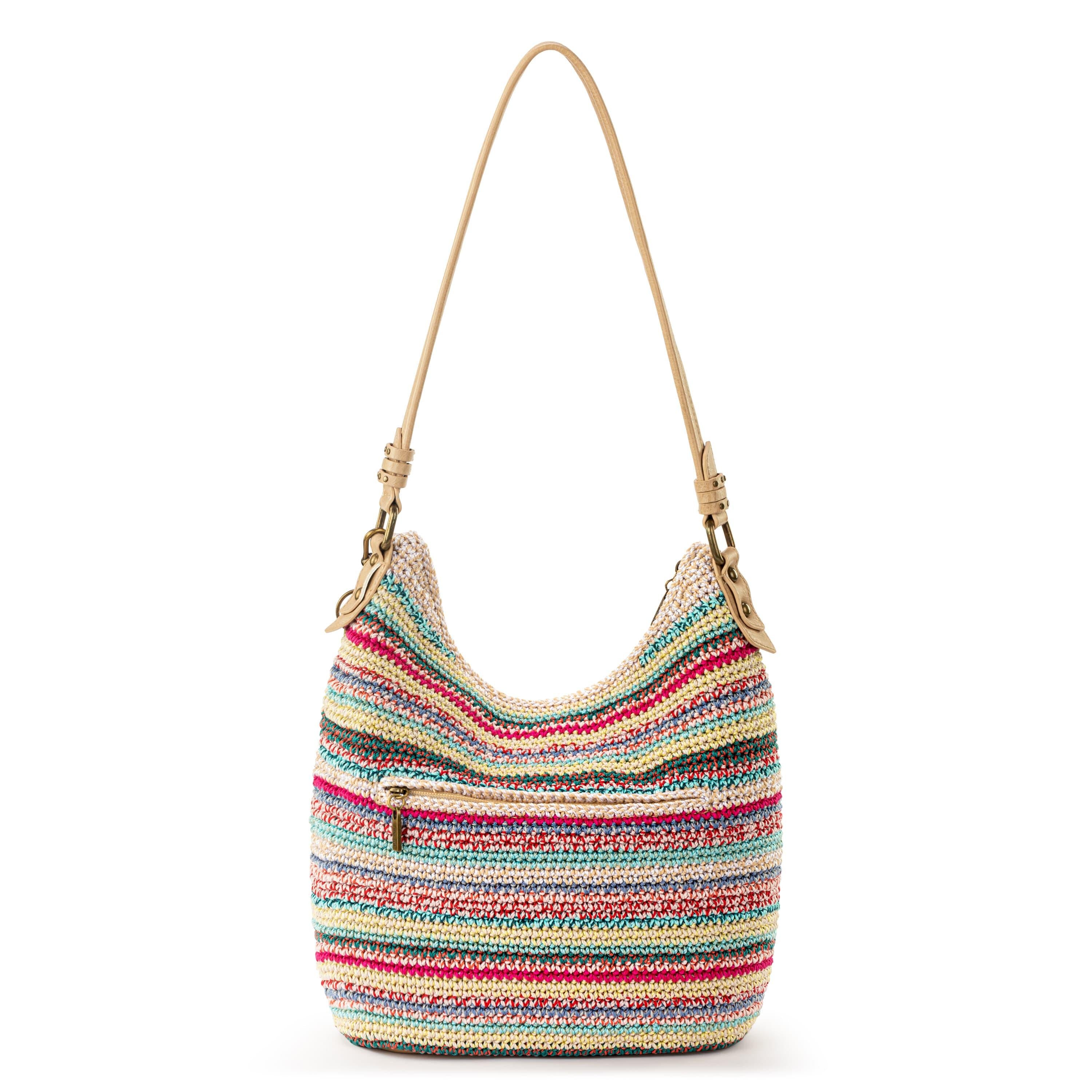 The Sak Sequoia Hobo - Hand Crochet - Eden Stripe