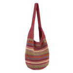 The Sak 120 Hobo - Hand Crochet - Sunset Stripe