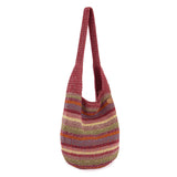The Sak 120 Hobo - Hand Crochet - Sunset Stripe
