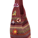 The Sak 120 Hobo - Hand Crochet - Sunset Stripe