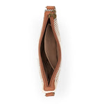 Sakroots Tess Sling - Straw - Tobacco Batik World Woven