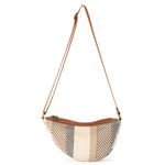 Sakroots Tess Sling - Straw - Tobacco Batik World Woven