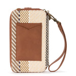 Sakroots Salinas Smartphone Wallet - Straw - Tobacco Batik World Woven