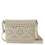 The Sak Melrose Crossbody 3 Piece Set - Hand Crochet - Natural Medallion