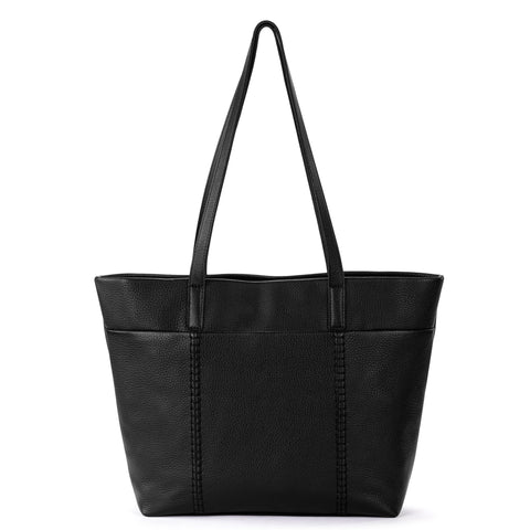 The Sak Metro Tote - Leather - Black